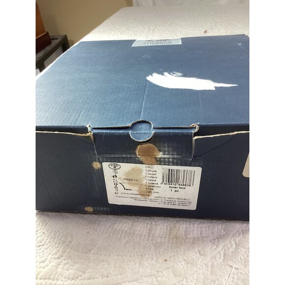 Bohemia 24% Lead Crystal Decorative Bowl*Czech Republic *NWB - Picture 8 of 9